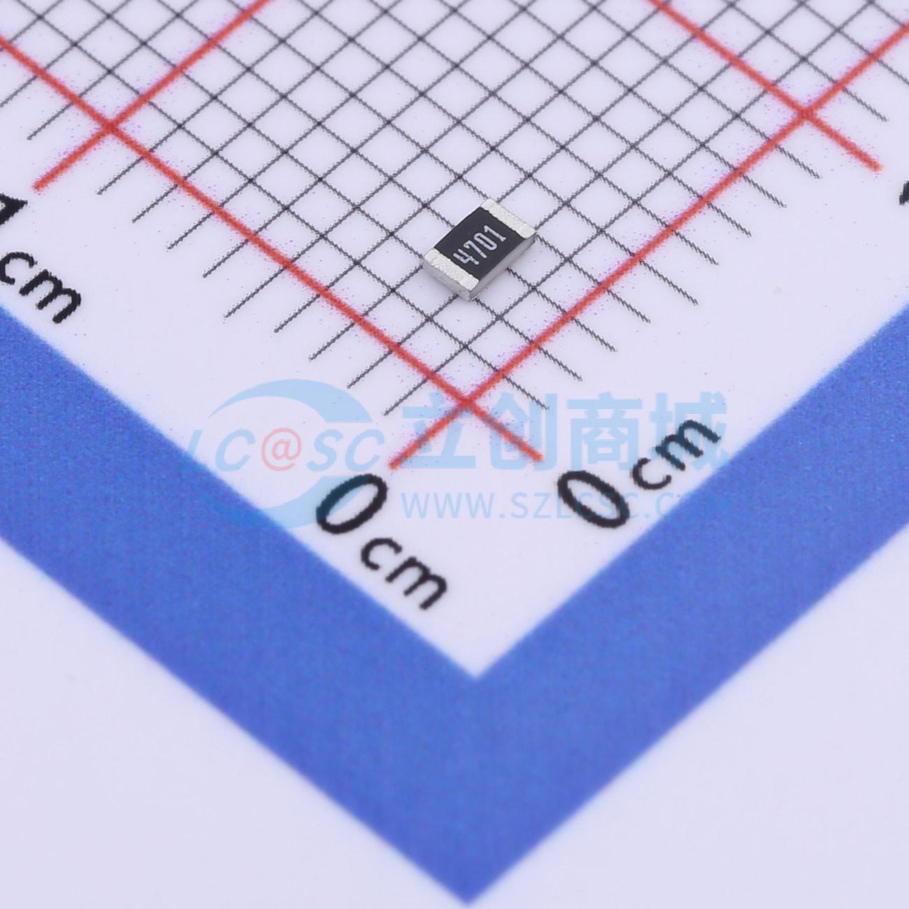 点击查看大图 CRCW08054K70FKEAHP实物图