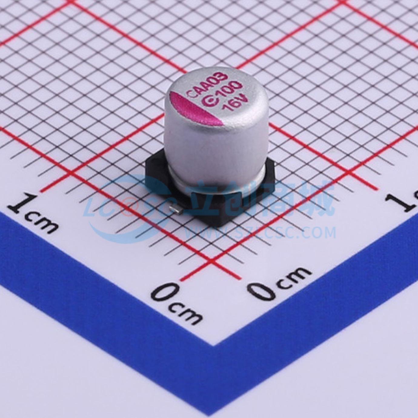 点击查看大图 160AVCA101M0506E30实物图