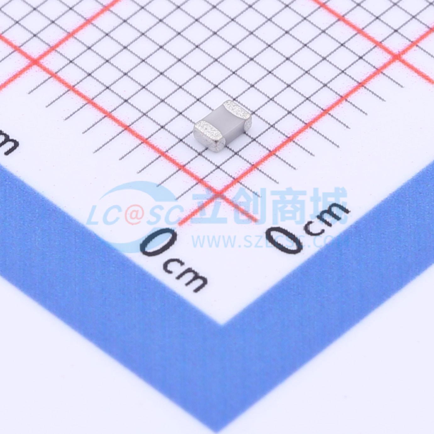 点击查看大图 C0805N220J102T实物图