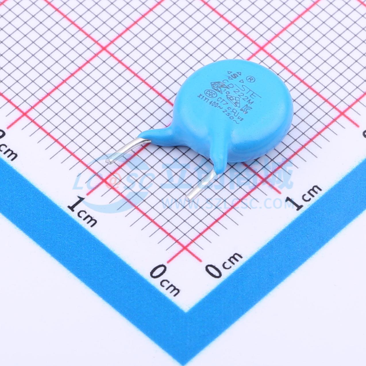 点击查看大图 Q11E3D222MA5B0S0N0实物图