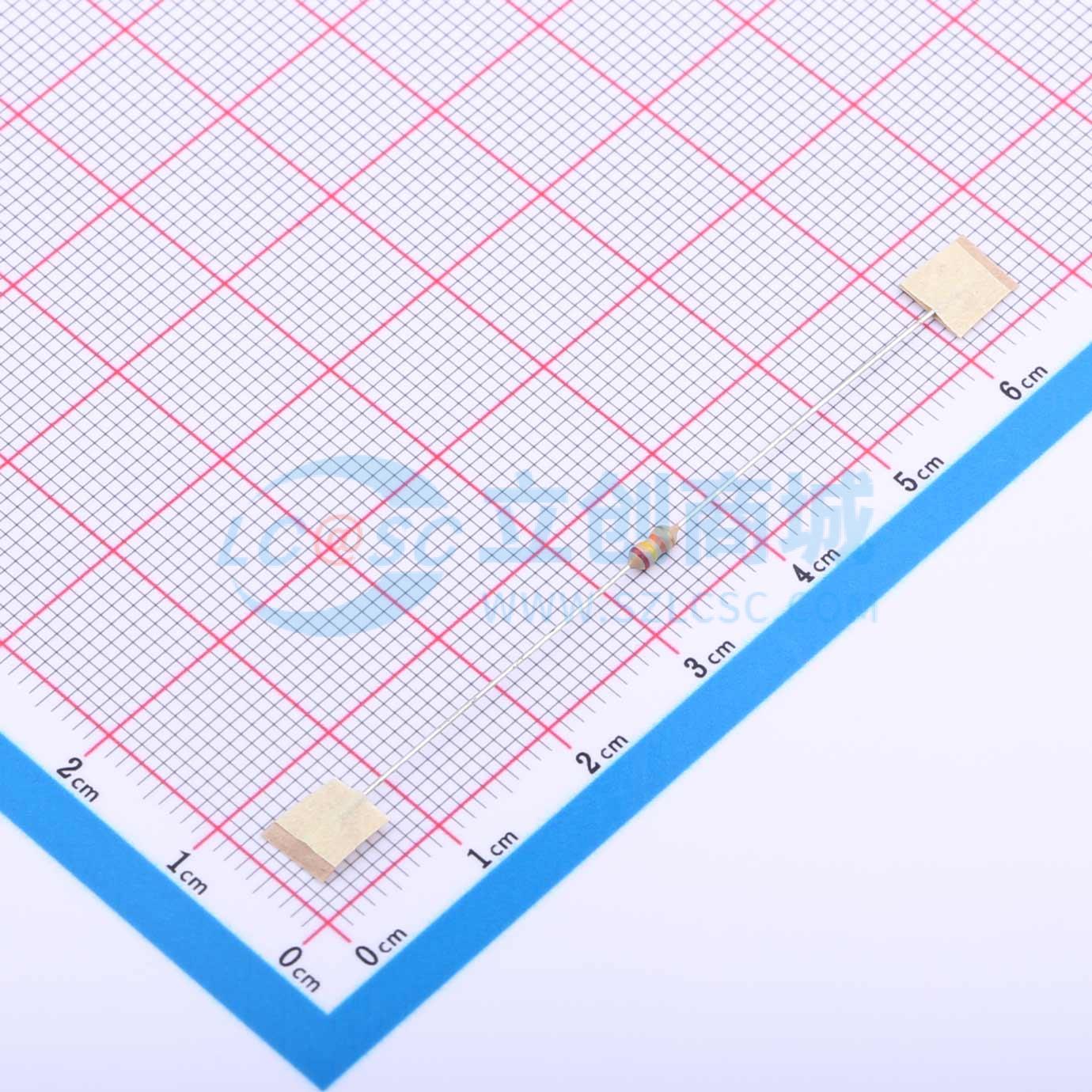 点击查看大图 CR1/8W-24K±5%-ST52实物图