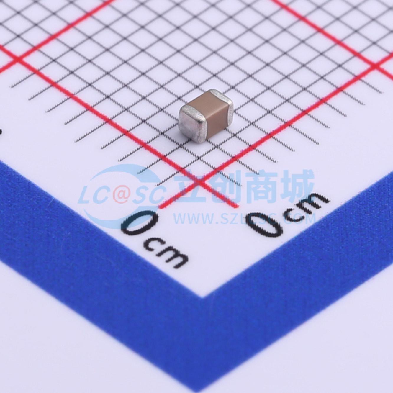 点击查看大图 C0805X684K050T实物图