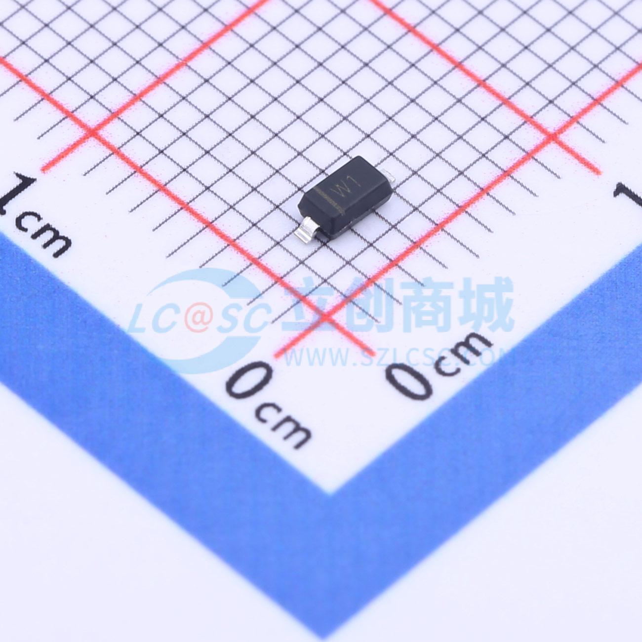 点击查看大图 BZT52C2V7实物图