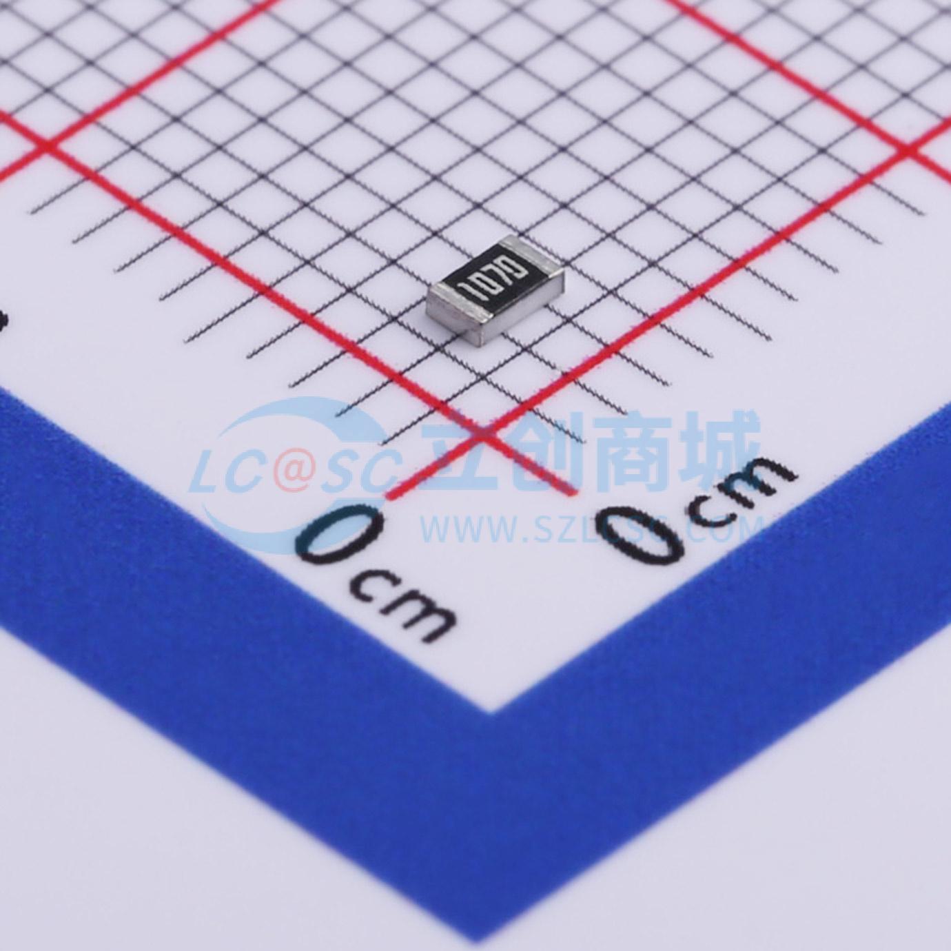 RC0805FR-07107RL实物图