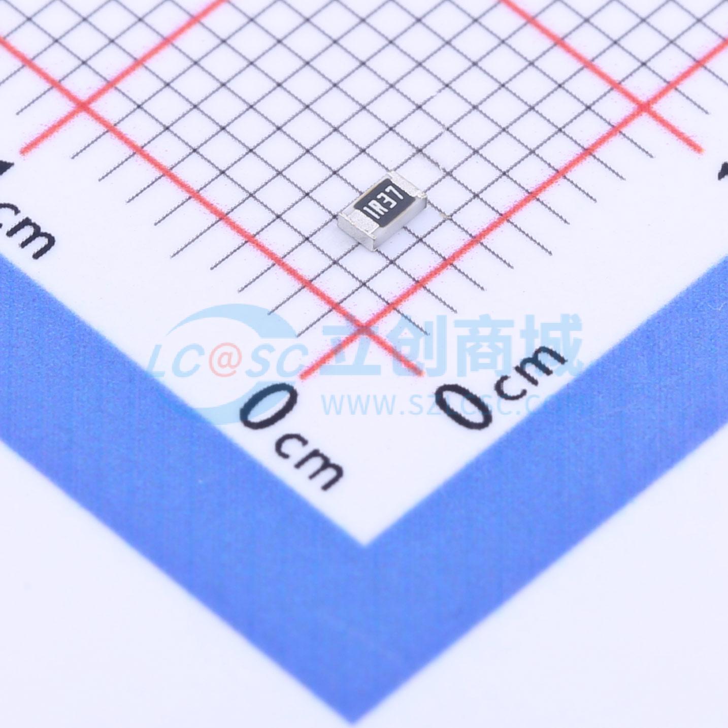 点击查看大图 FRC0805F1R37TS实物图