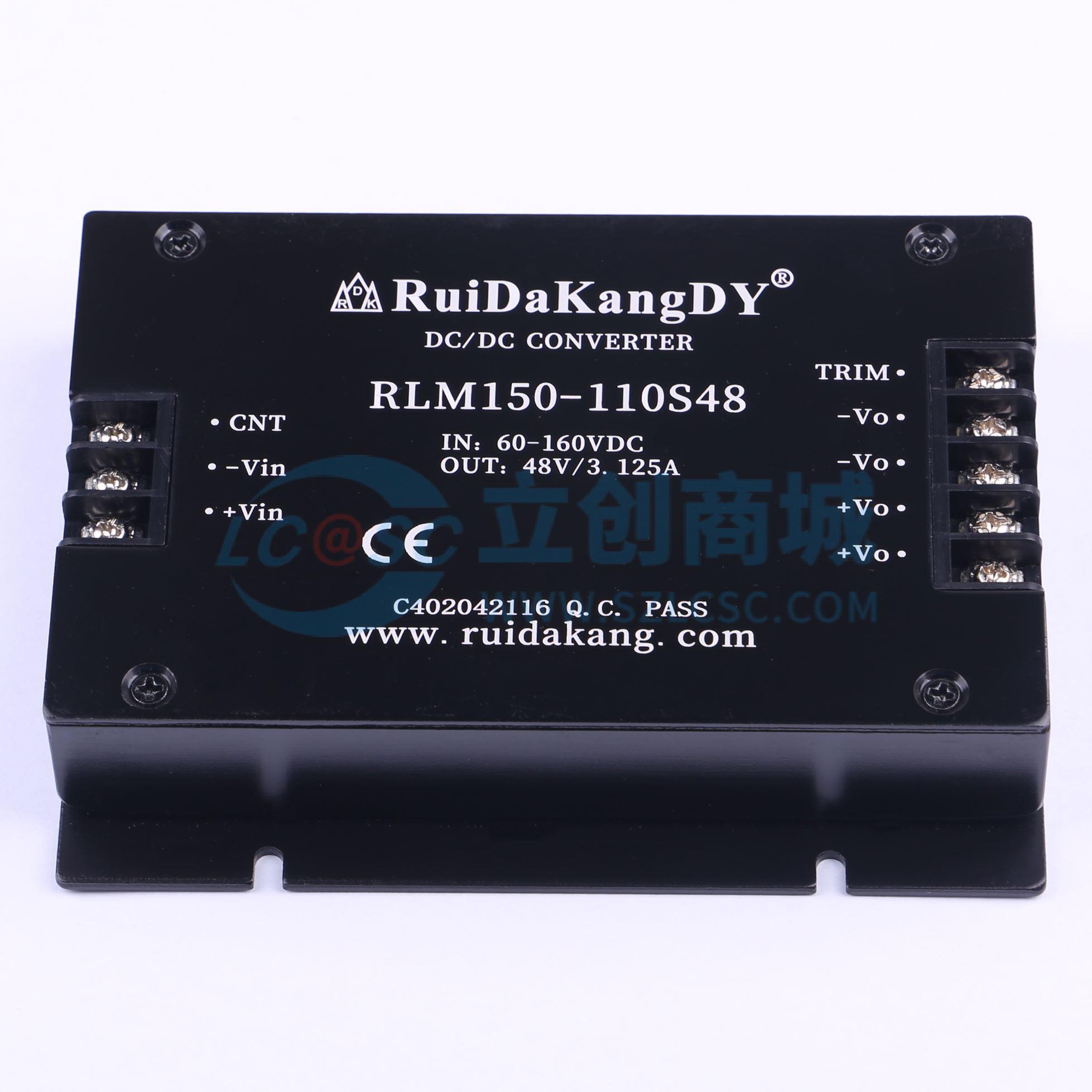 点击查看大图 RLM150-110S48实物图