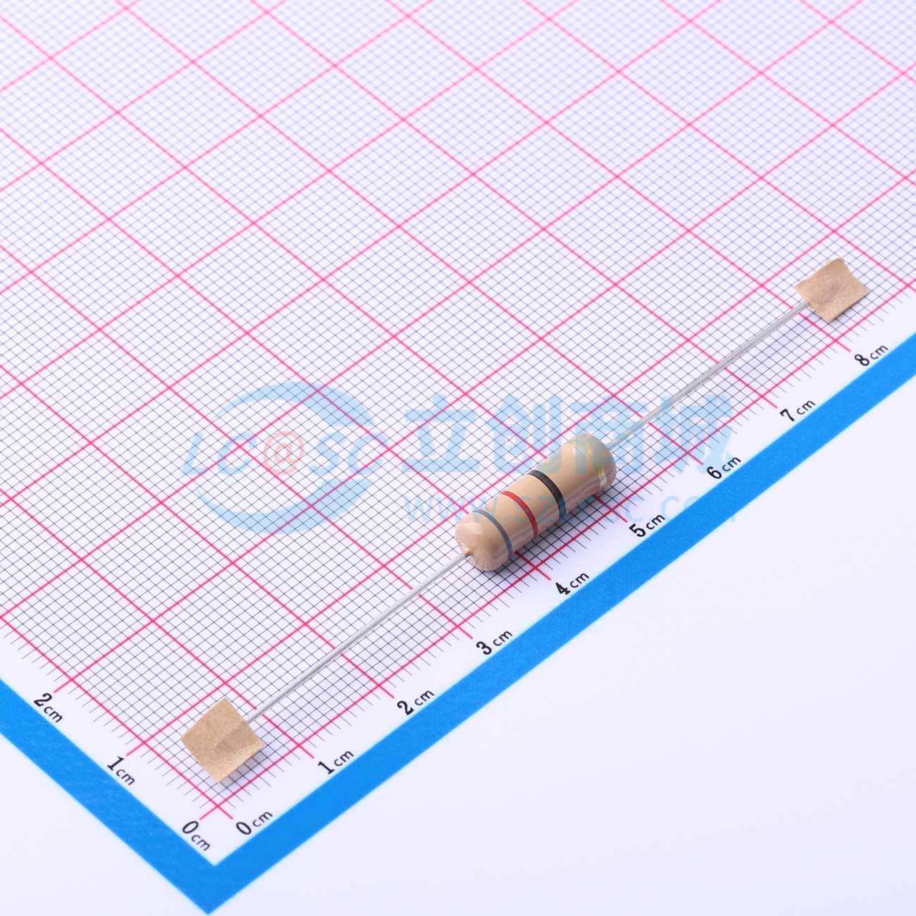 点击查看大图 CR3W-82Ω±5%-9T73实物图