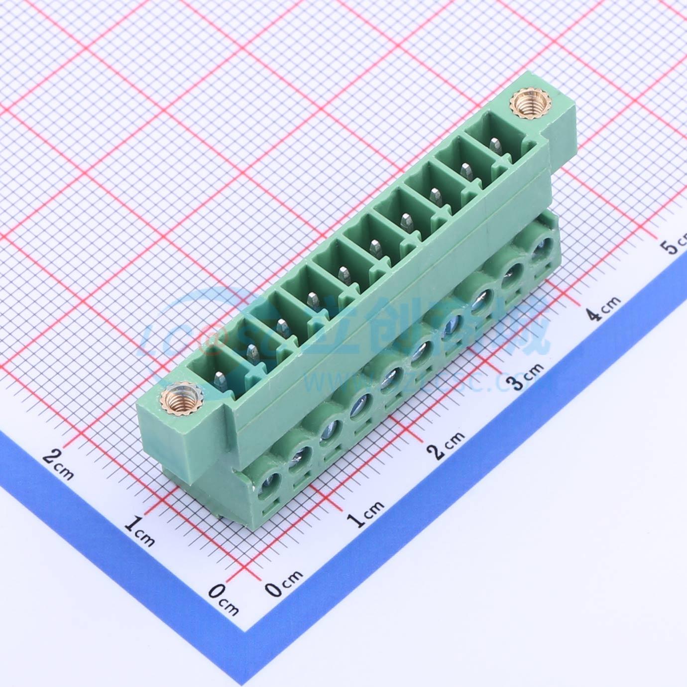 点击查看大图 DB2EKRP-3.81-10P-GN-S实物图