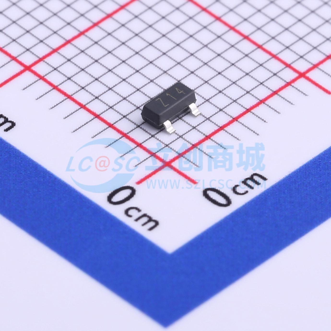 点击查看大图 BZX84C3V3实物图