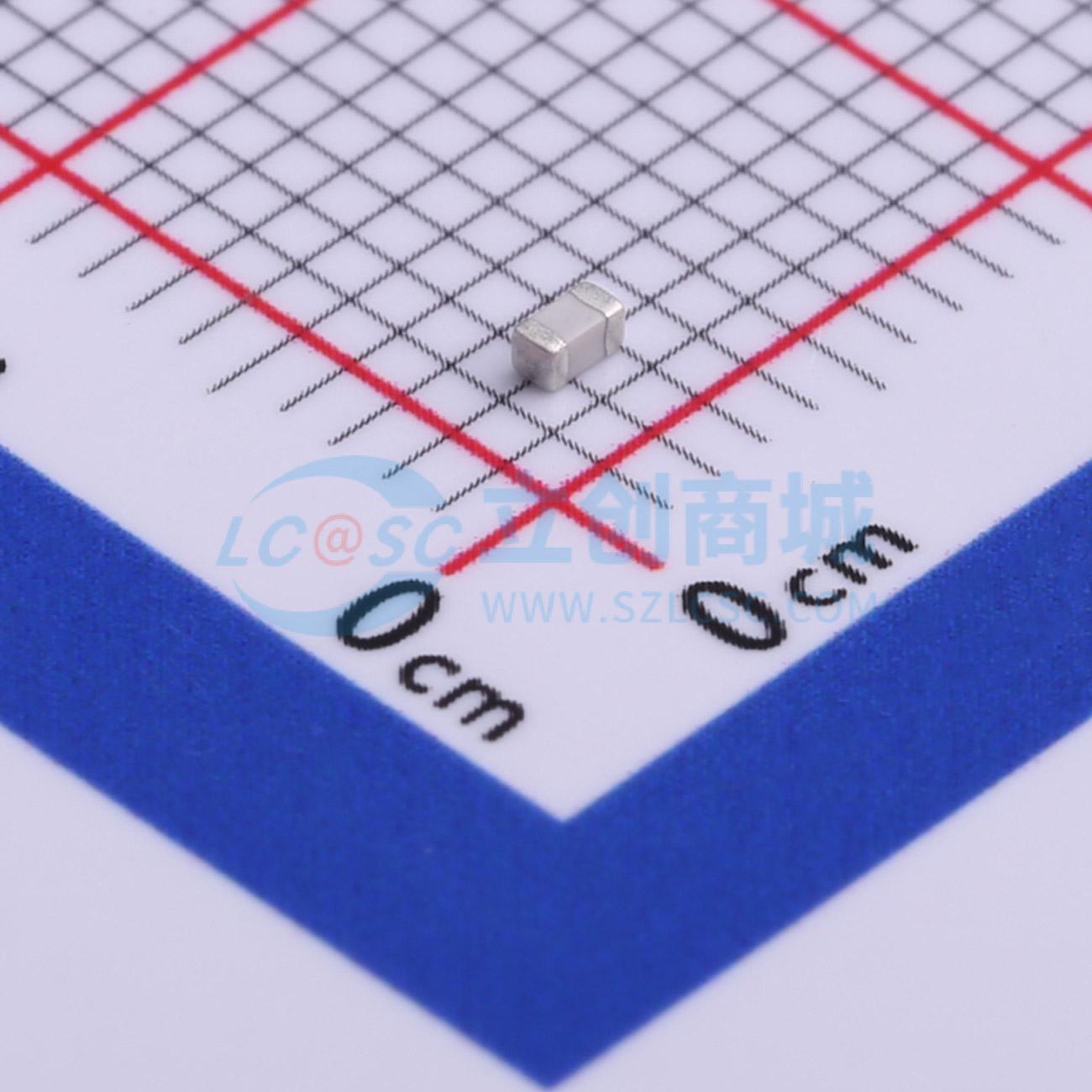 点击查看大图 C1608NP0399CGTS实物图