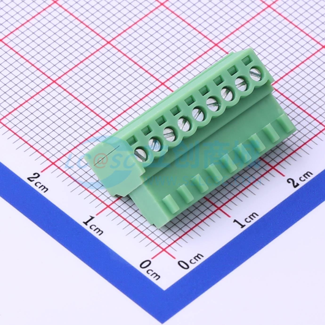点击查看大图 KF2EDGK-2.54-9P实物图