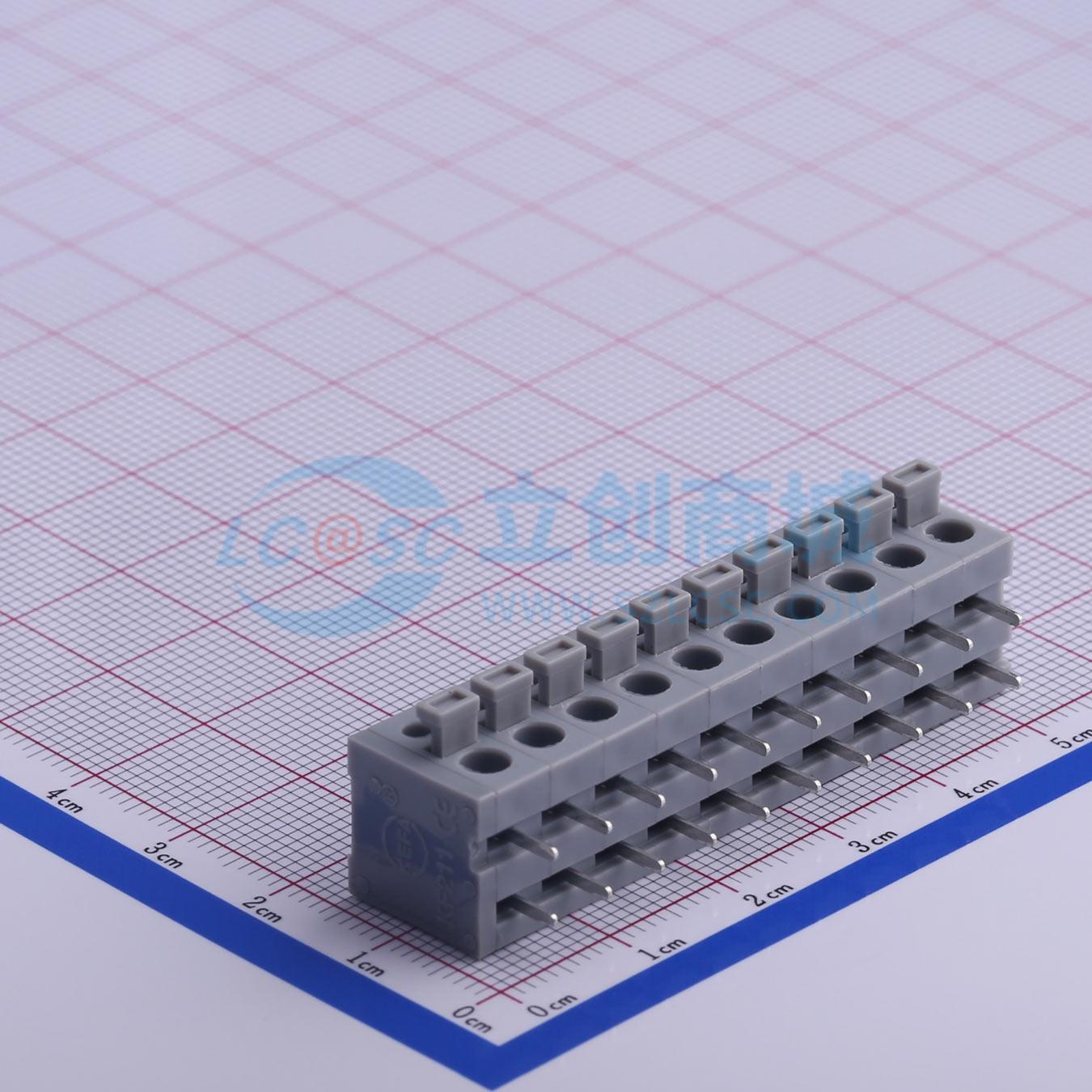 KF211R-5.0-10P实物图