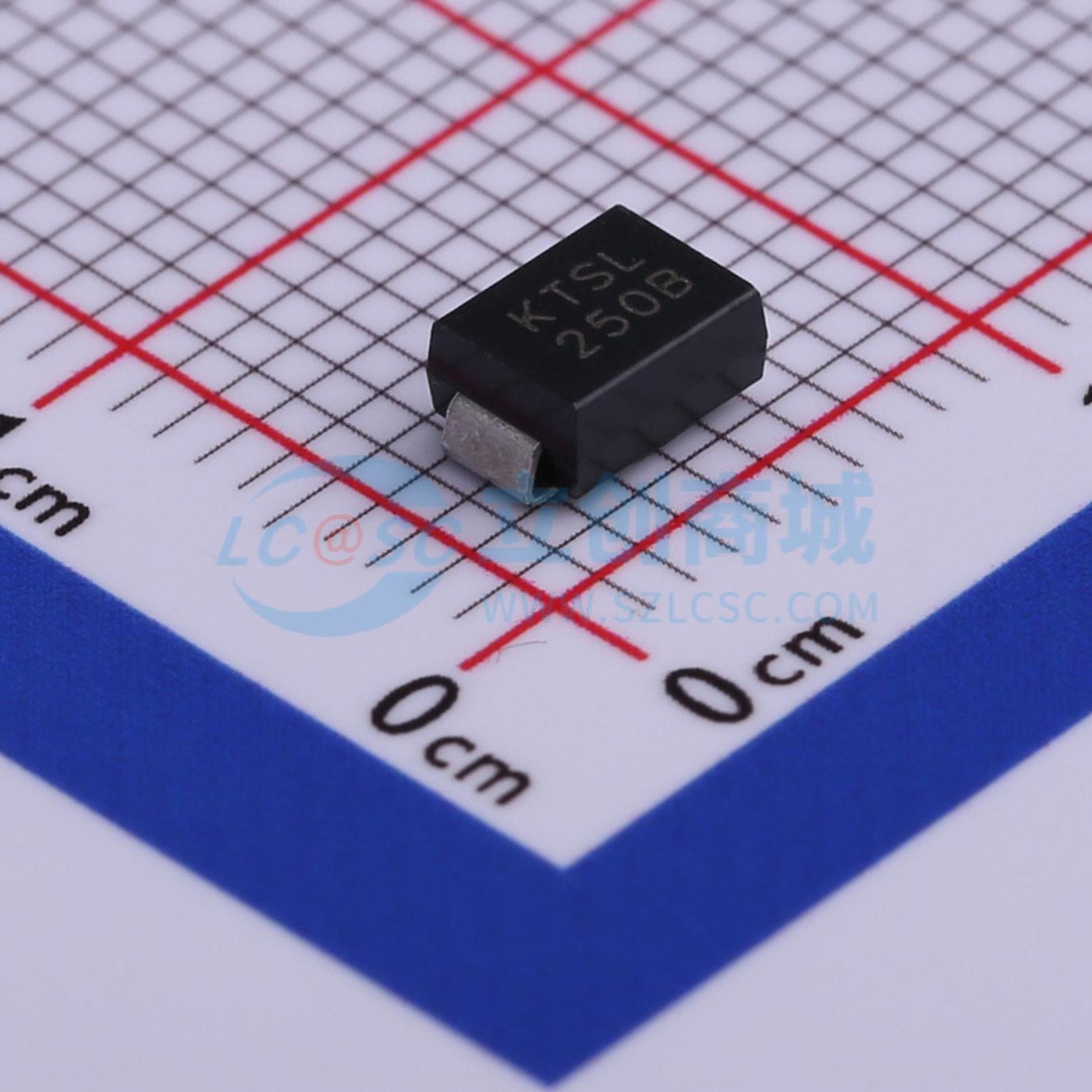 点击查看大图 SMBJ250CA实物图