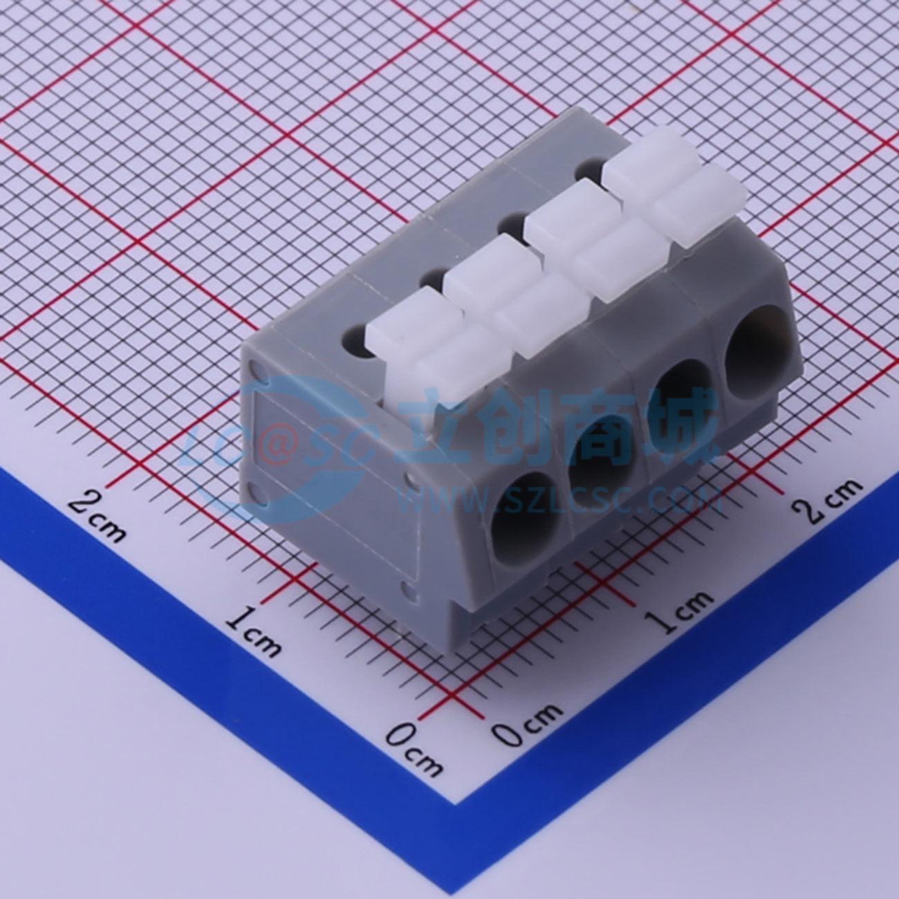 KF202-5.0-4P实物图