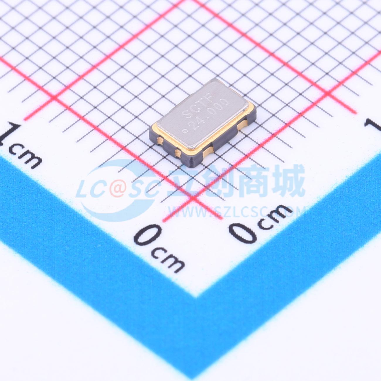 点击查看大图 SX5M24.000M20F30TNN实物图