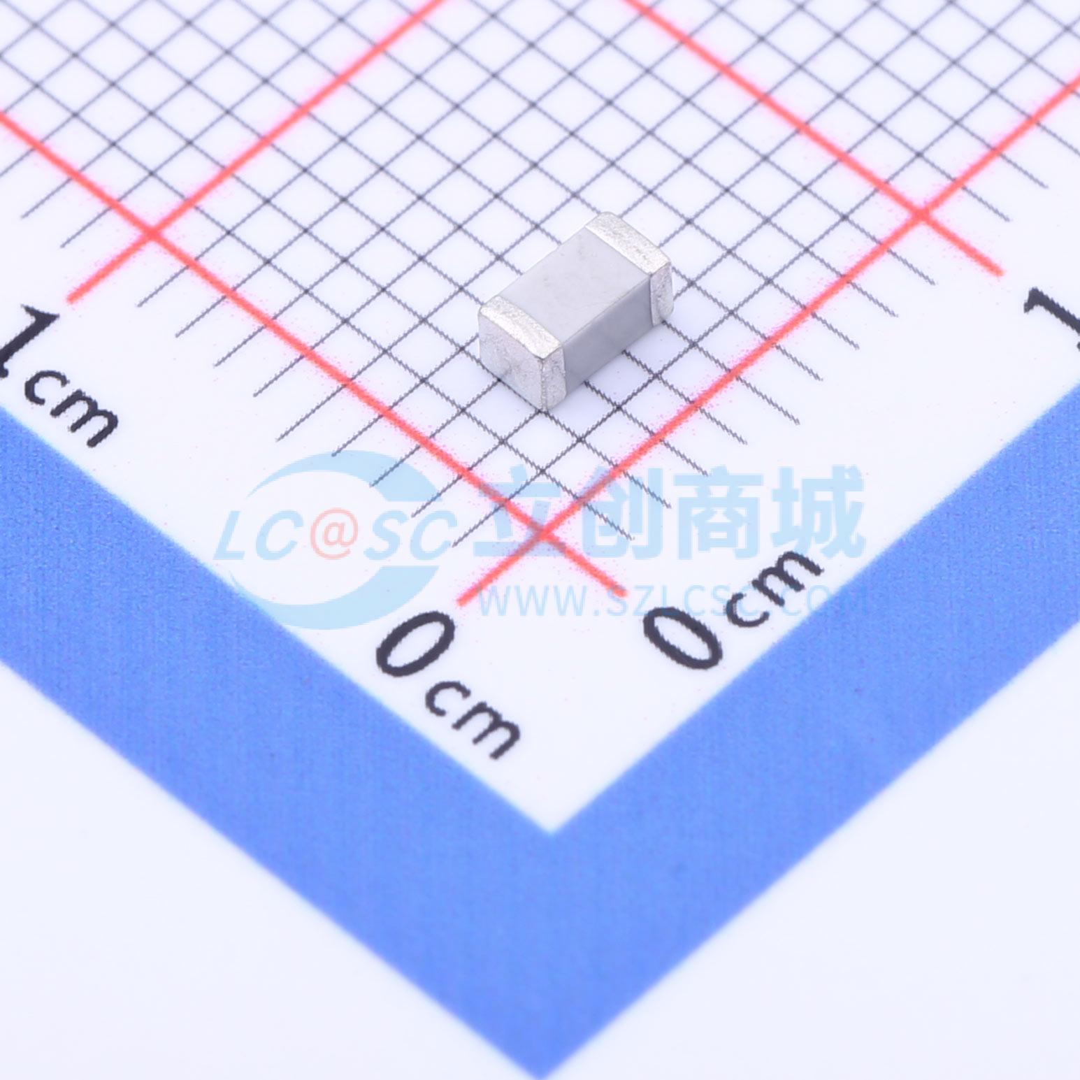 点击查看大图 C1206N104J101T实物图