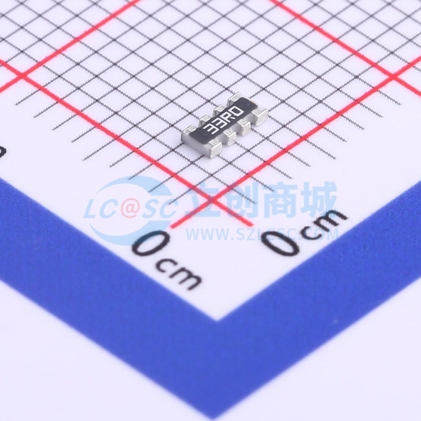 点击查看大图 RCML08W33R0FT实物图