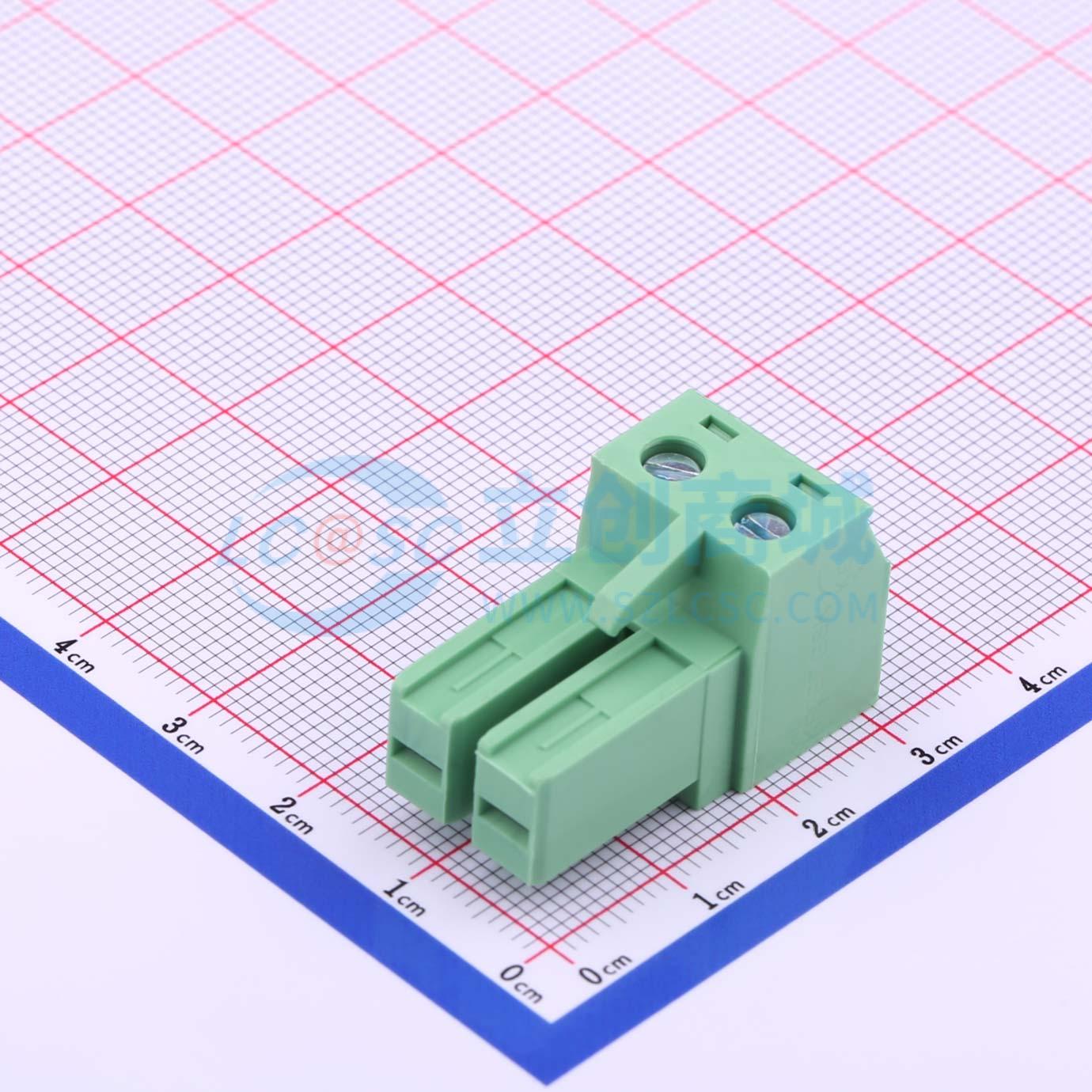 点击查看大图 KF2EDGSK-7.62-2P实物图