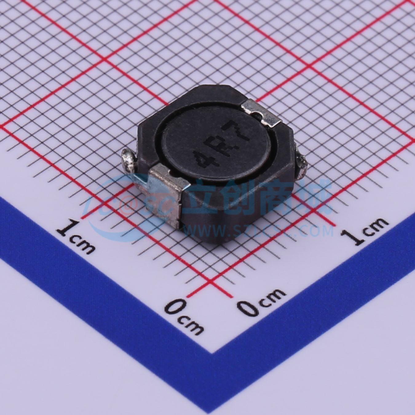 点击查看大图 YPRH104R-4R7M实物图