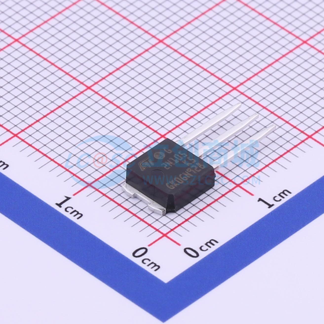 点击查看大图 STU2N105K5实物图