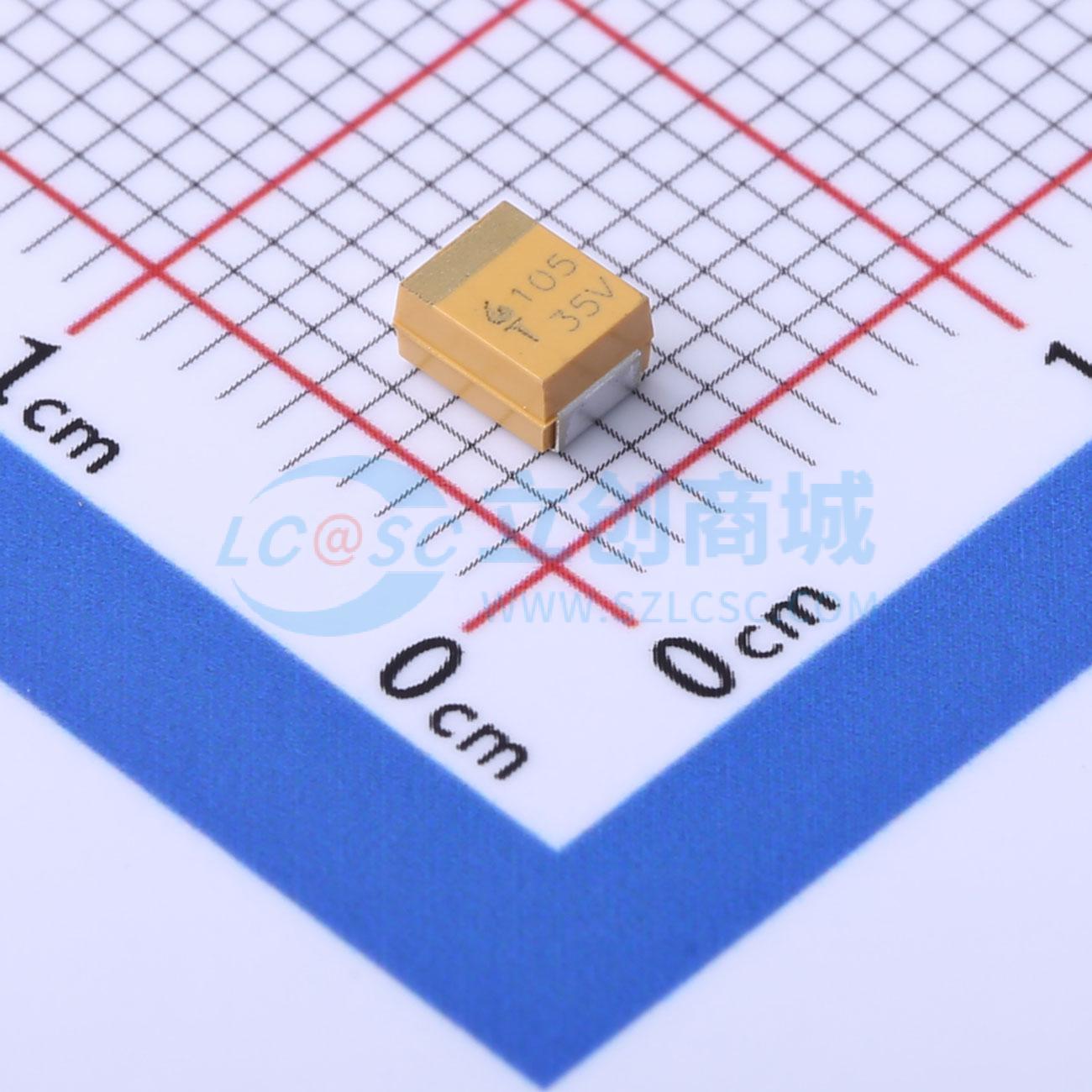 点击查看大图 CA45-B-35V-1uF-K实物图