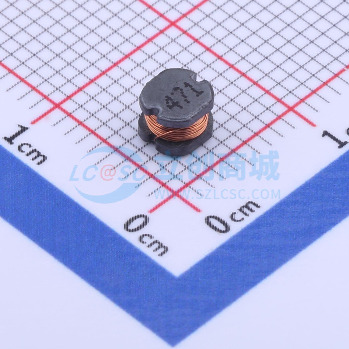 点击查看大图 CD43-471M 470UH实物图