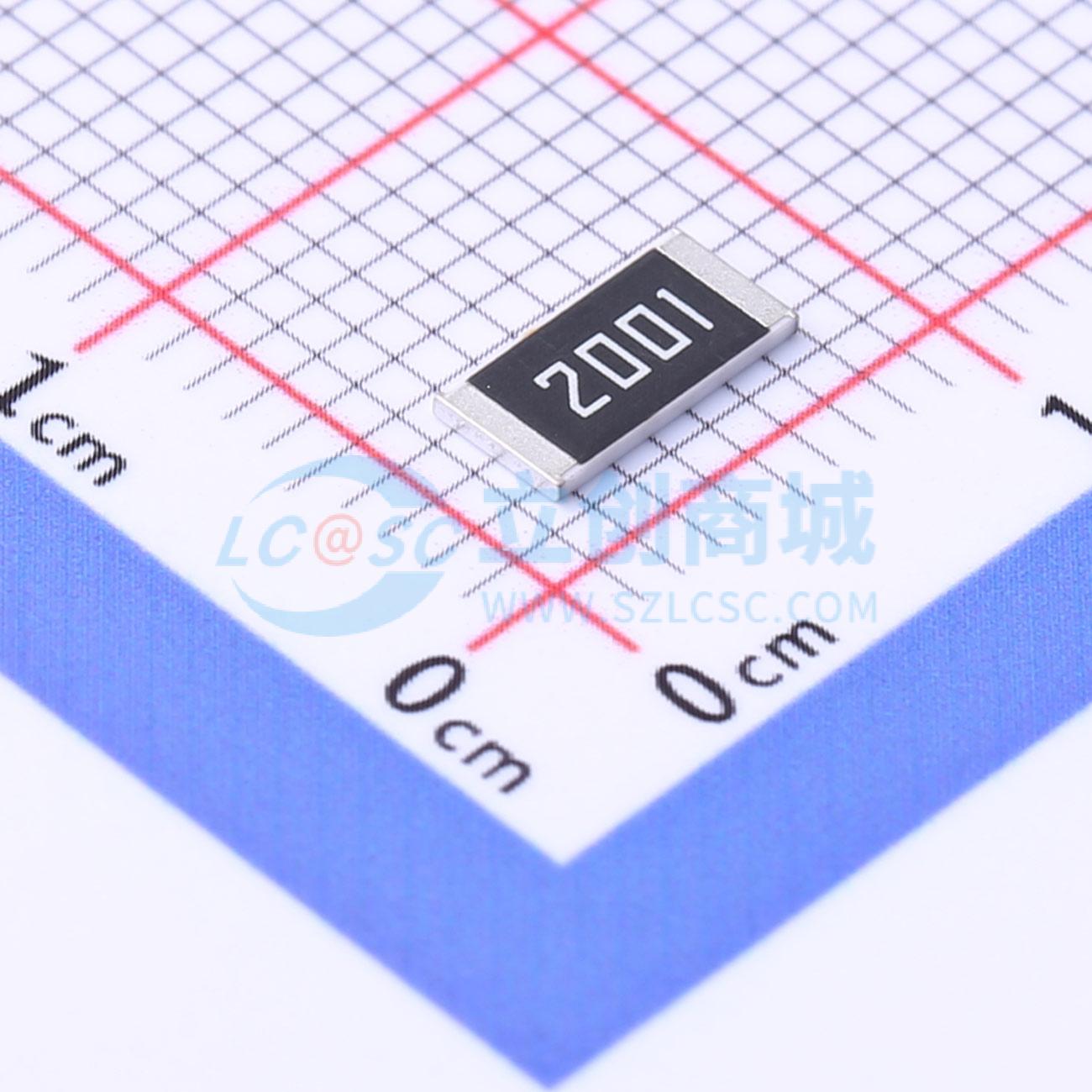 点击查看大图 FRC2512F2001TS实物图
