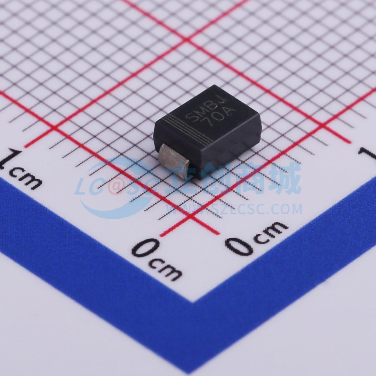 点击查看大图 SMBJ70A实物图