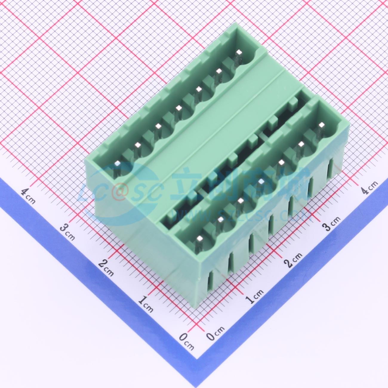 点击查看大图 KF2EDGVH-5.08-2*7P实物图