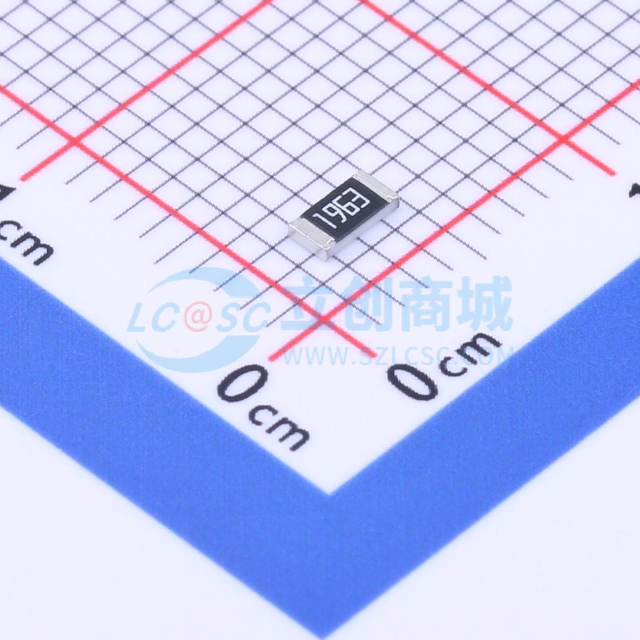 点击查看大图 RC1206FR-07196KL实物图