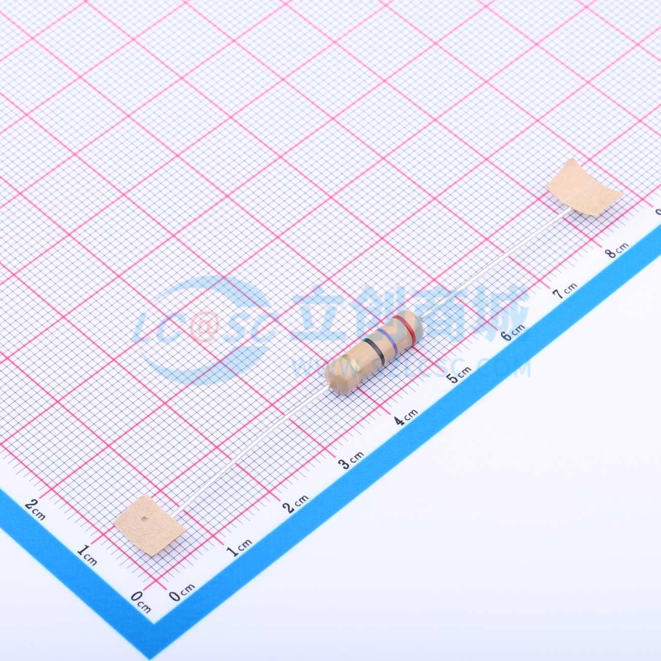 点击查看大图 CR2W-27Ω±5%-9T73实物图