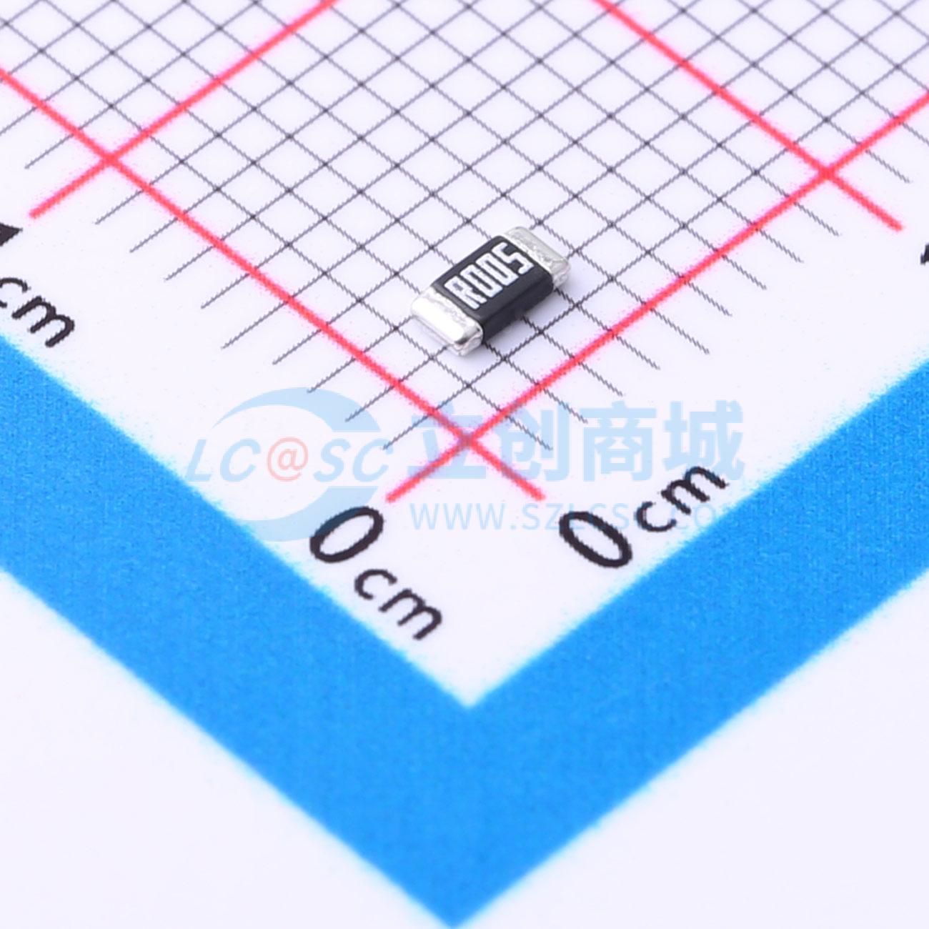 点击查看大图 HoJLR1206-1W-5mR-1%实物图