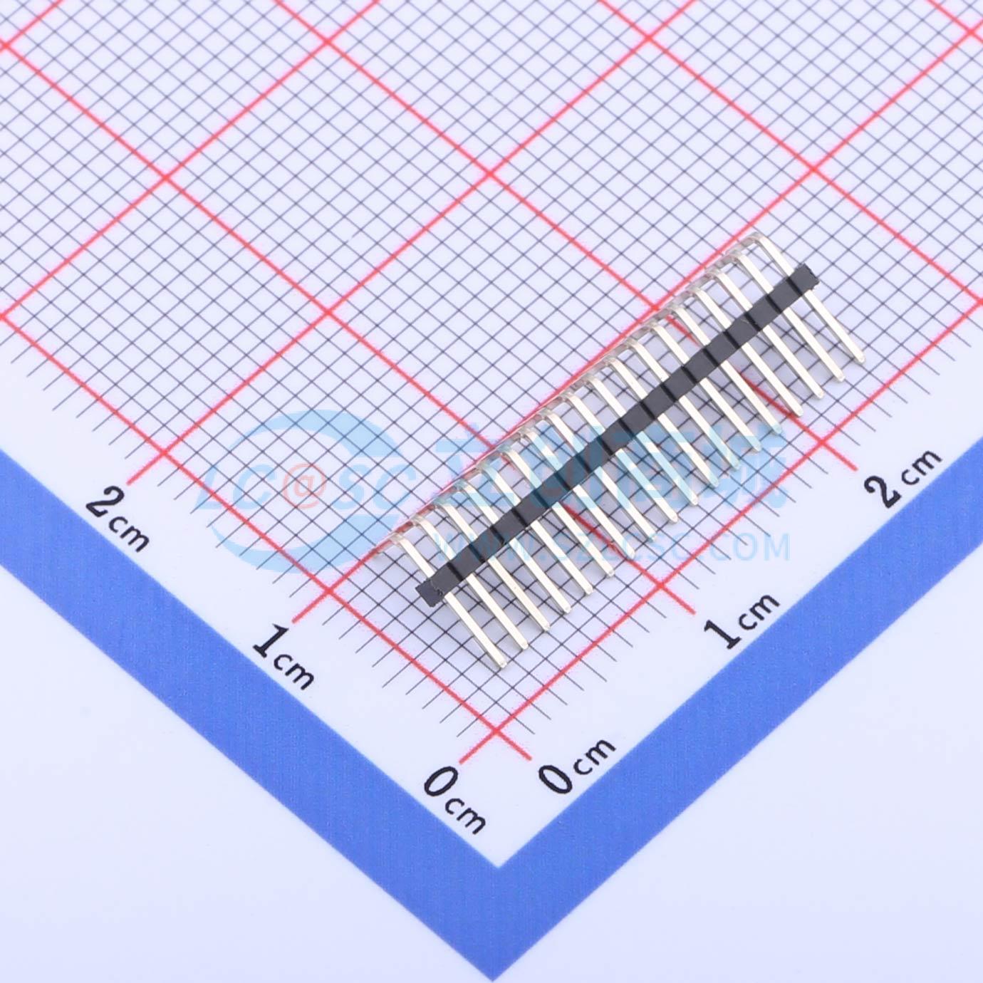 点击查看大图 KH-1.27PH90-1X18P-L10.5实物图