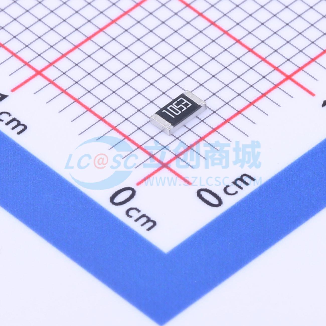 点击查看大图 RC1206FR-07105KL实物图