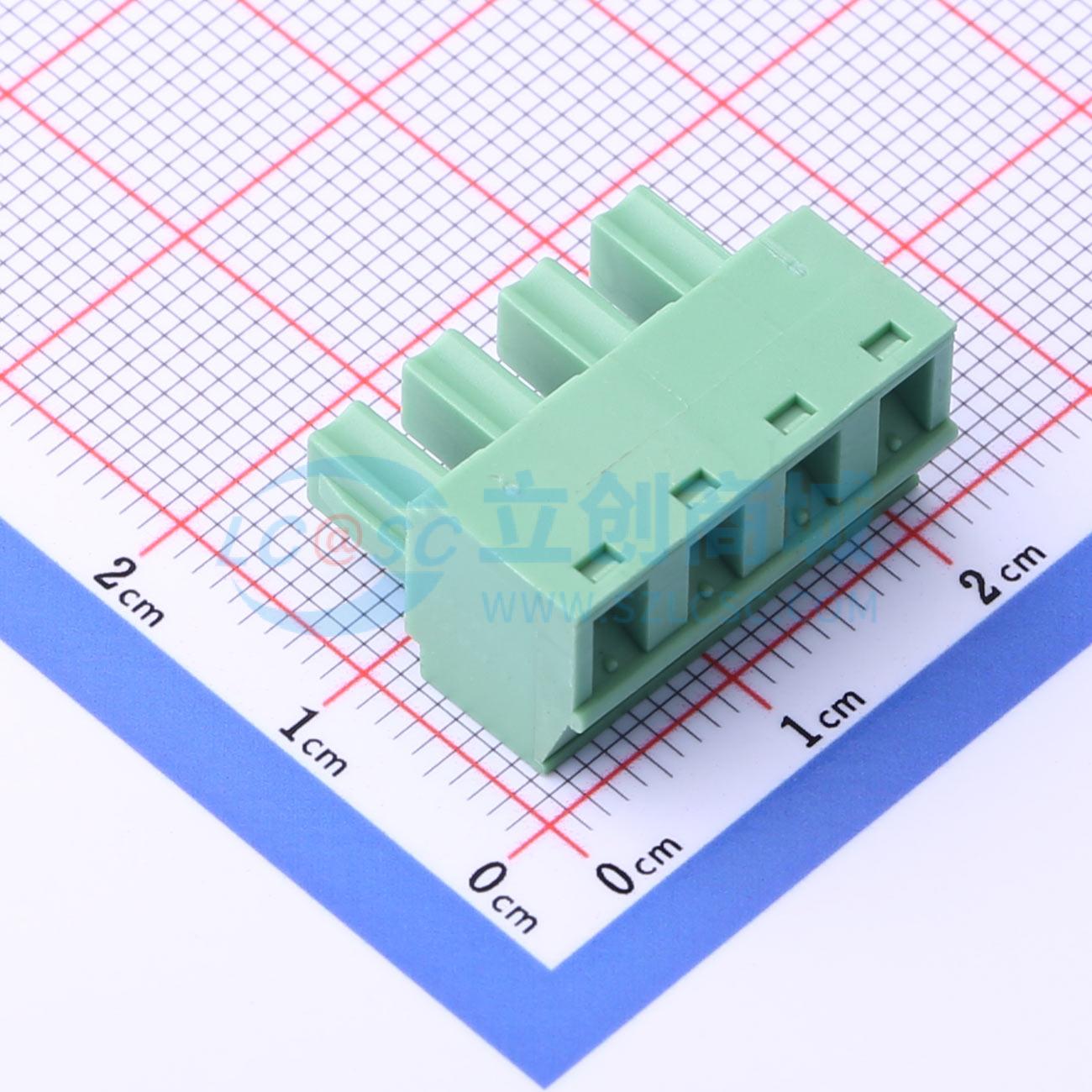 点击查看大图 DB1EK-5.08-4P-GN-S实物图
