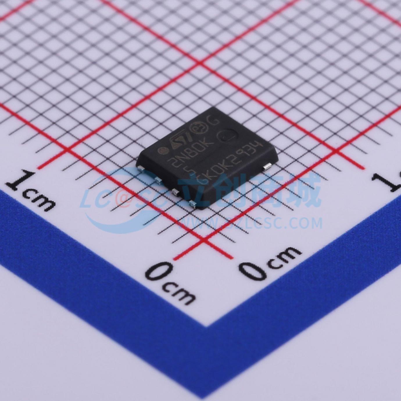 点击查看大图 STL2N80K5实物图