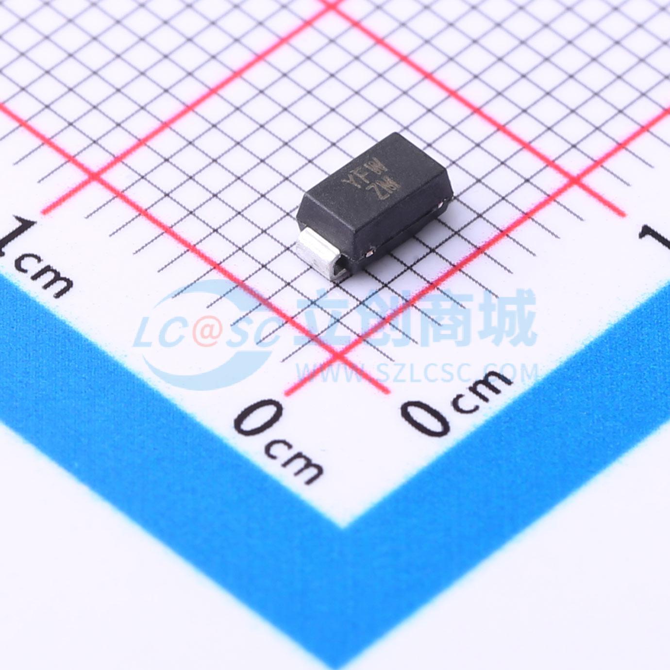 点击查看大图 SMAJ64CA实物图