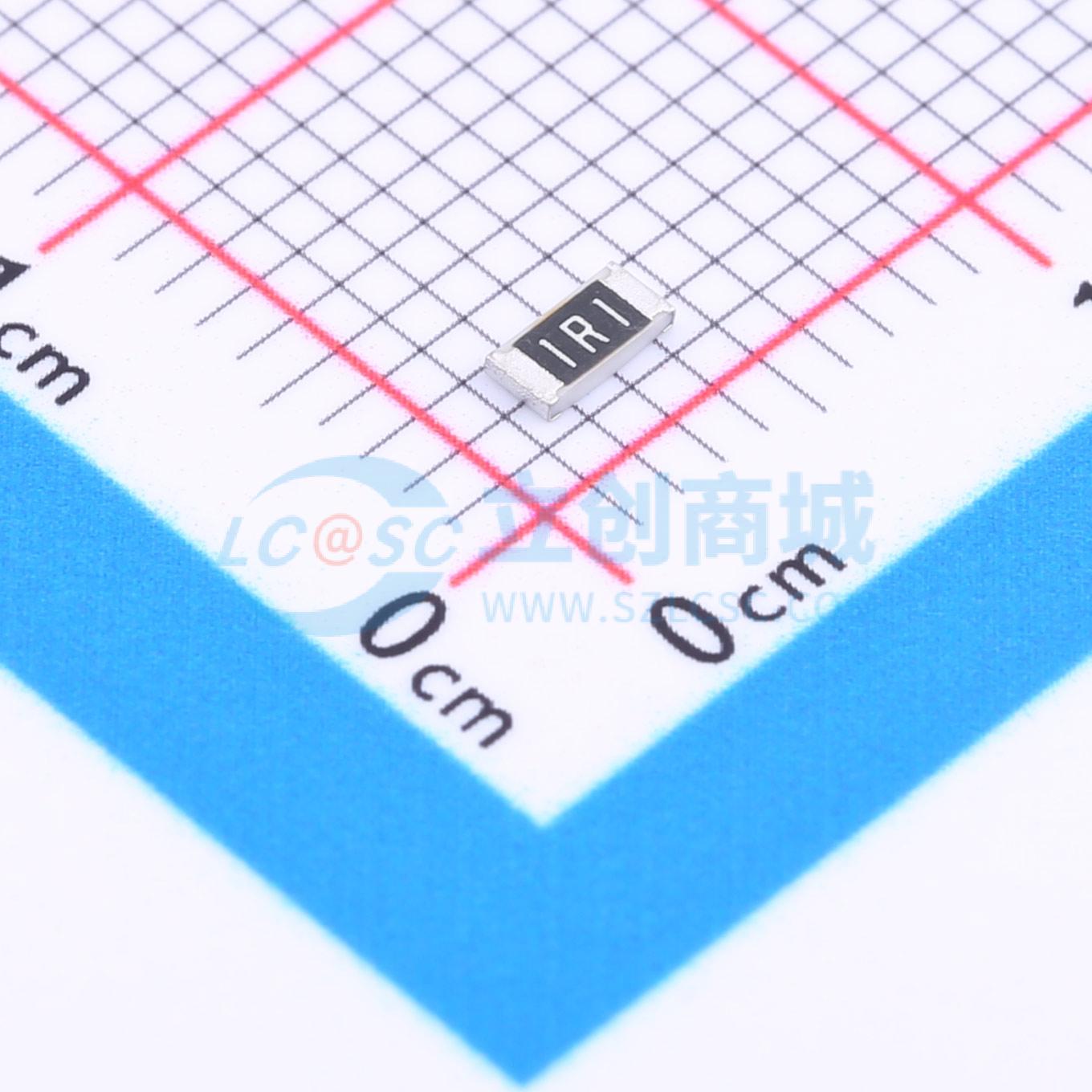 点击查看大图 FRC1206J1R1 TS实物图
