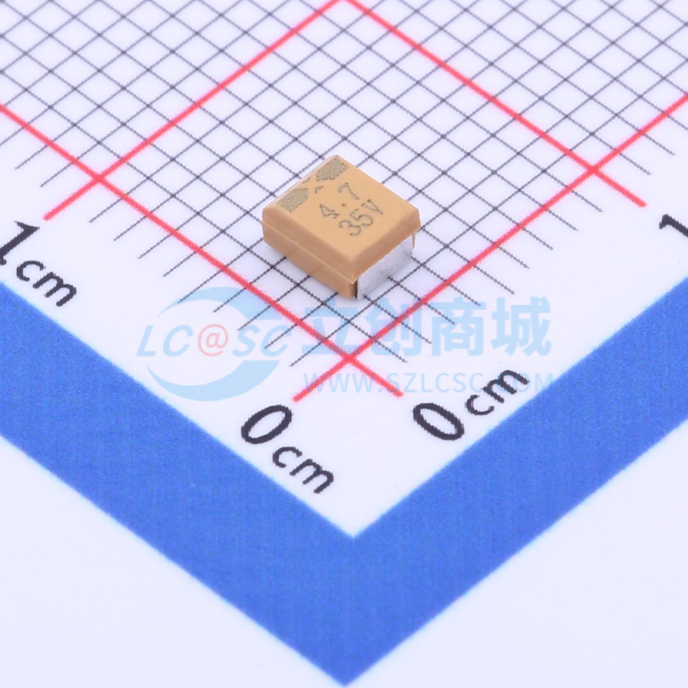 CA45-B-35V-4.7UF-K实物图