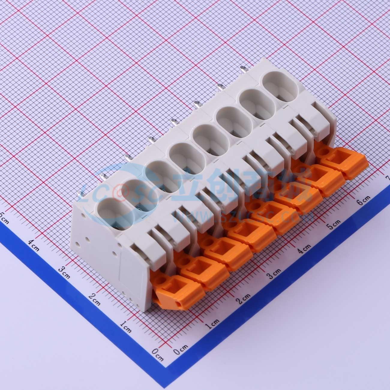 点击查看大图 KF206-7.5-8P实物图
