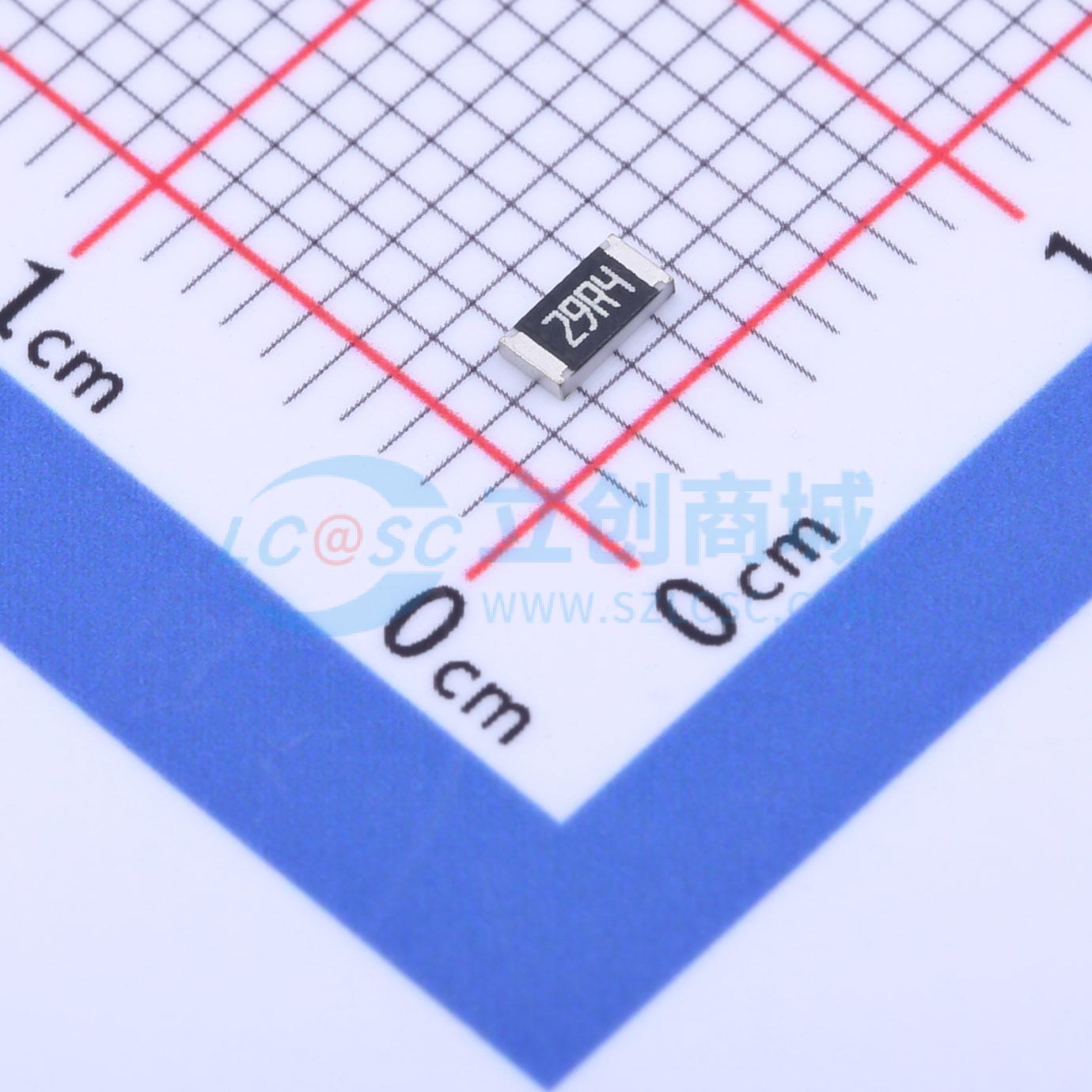 点击查看大图 RC1206FR-0729R4L实物图