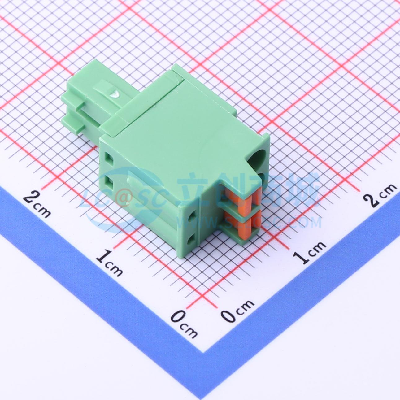 点击查看大图 DB2EKD-3.81-2P-GN实物图