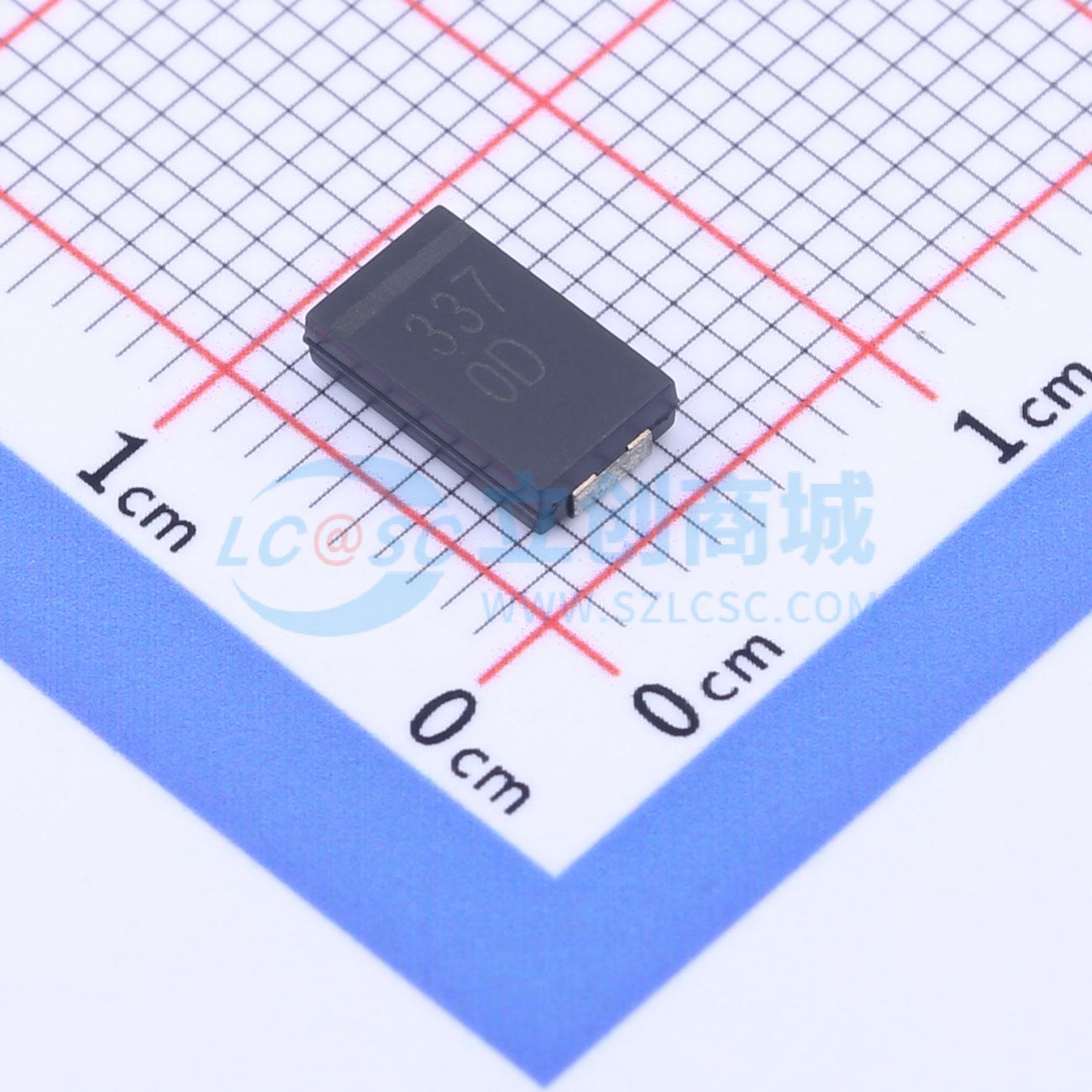 点击查看大图 ECASD40D337M006KA0实物图