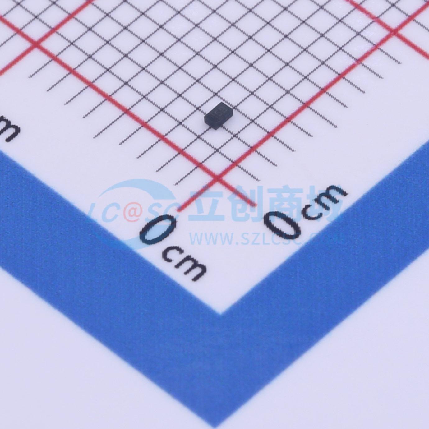 点击查看大图 ESD5V0U04-DFN3-A实物图