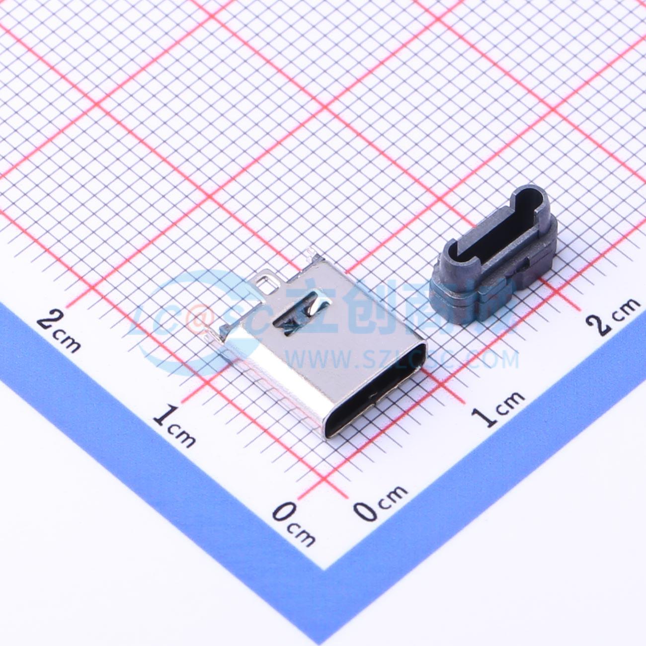 点击查看大图 KH-TYPE-C-L9.3-6P-STM实物图