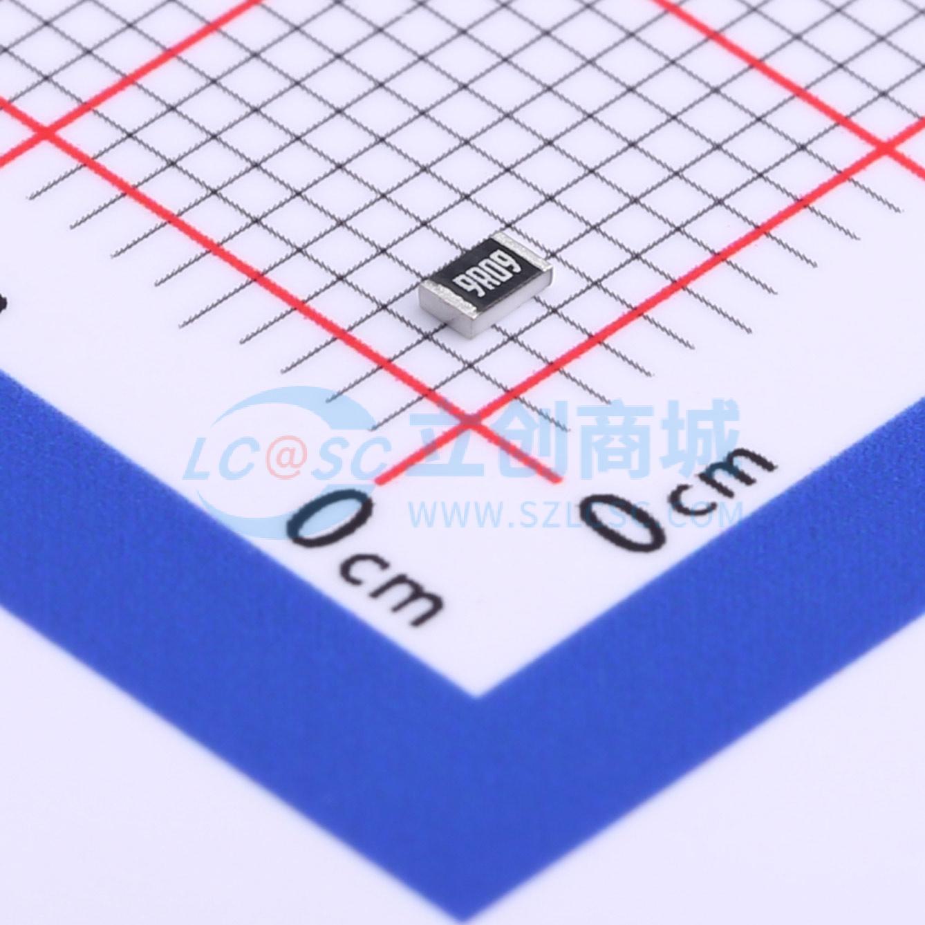 点击查看大图 RC0805FR-079R09L实物图