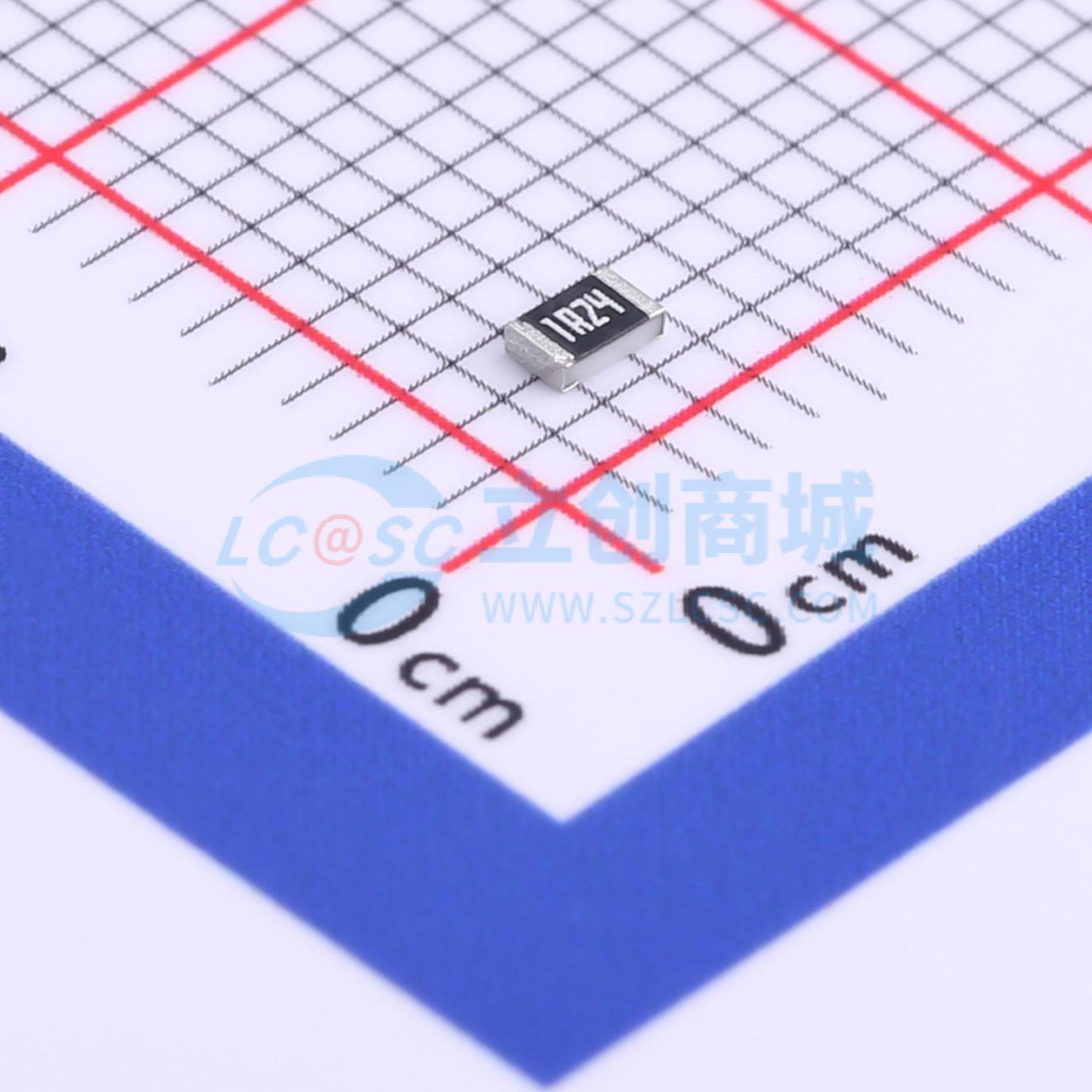 RC0805FR-071R24L实物图