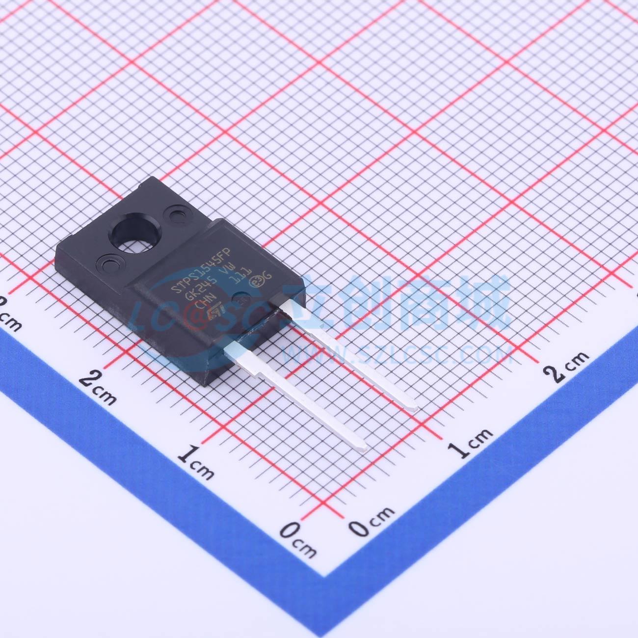 点击查看大图 STPS1545FP实物图