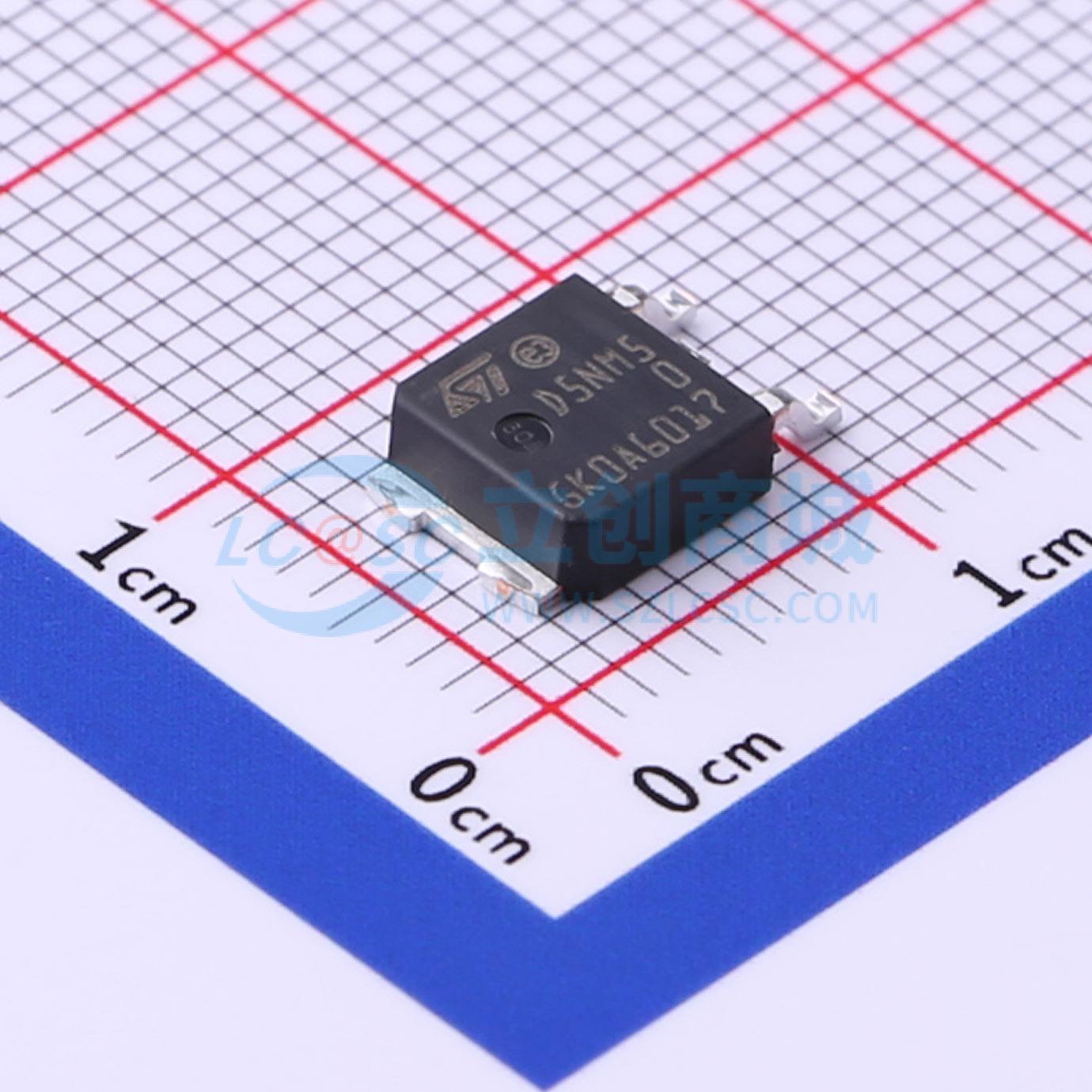 点击查看大图 STD5NM50T4实物图