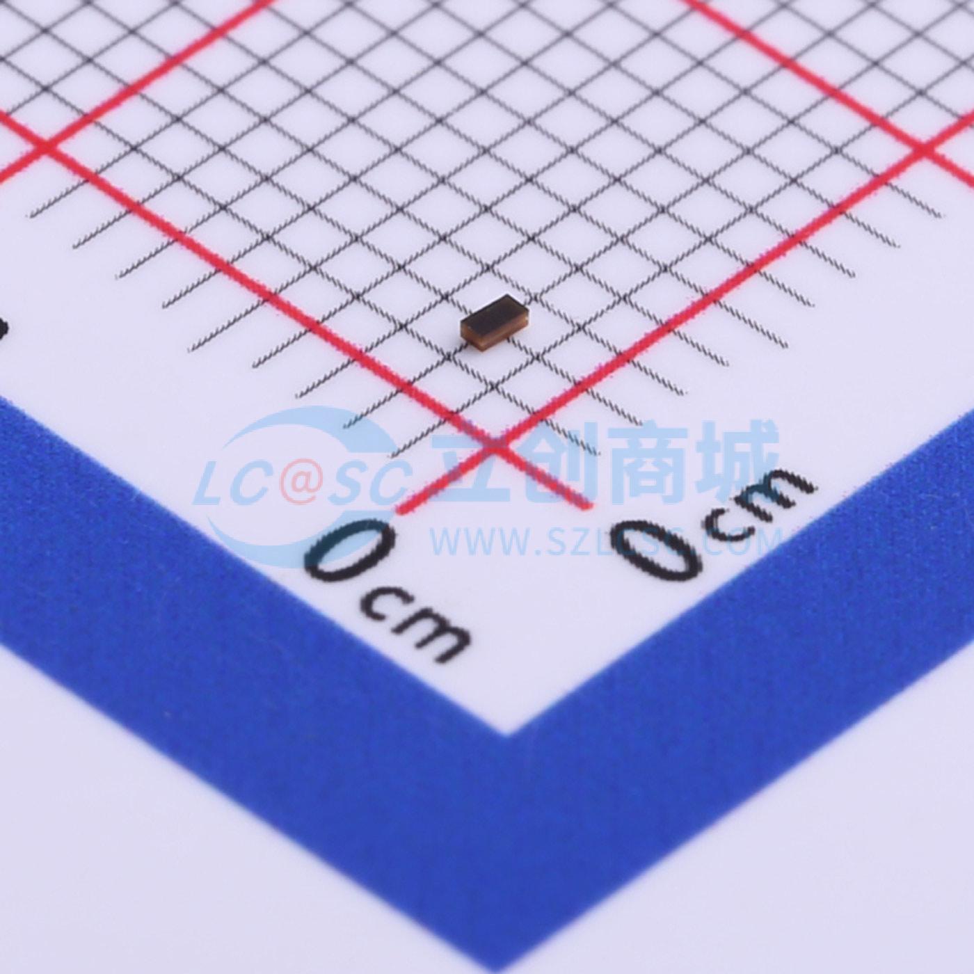 点击查看大图 TPESD0402G12V实物图